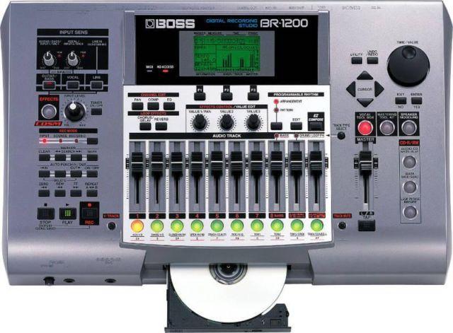 BR-1200CD: 12 Track Portable Digital Recorder
