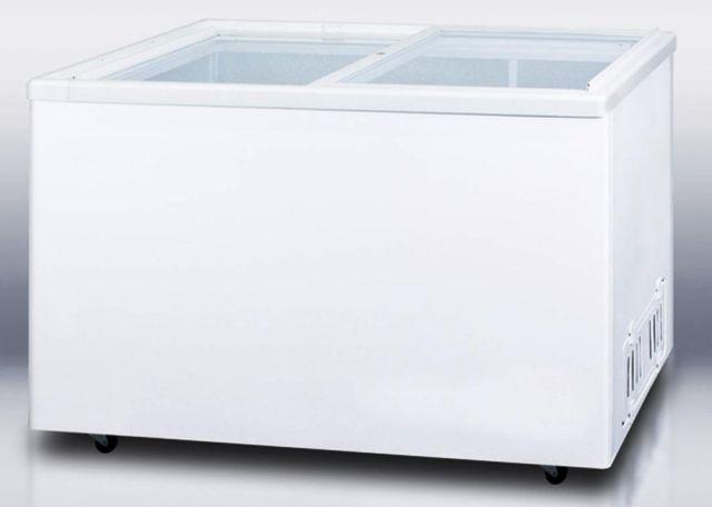 14.1 cu. ft. Commercially Approved Glass Top Ice Cream Freezer New!