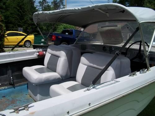 16'boat, motor and trailer