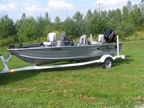 16 Ft Sea Nymph Boat with 2006 50 HP Mercury Motor