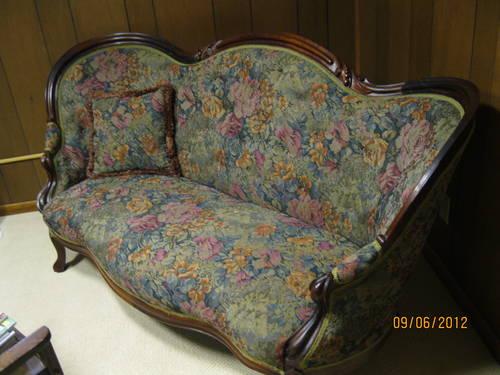 1850's sofa and chair set