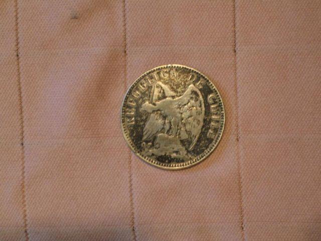 1902 Chilean Peso Coin