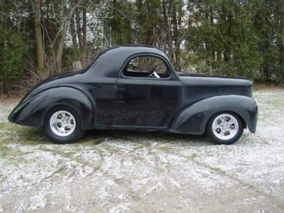 1940-1941 Willys Pro-Street Coupe Street Rod rolling chassis project