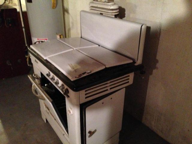 1950's range stove and oven gas