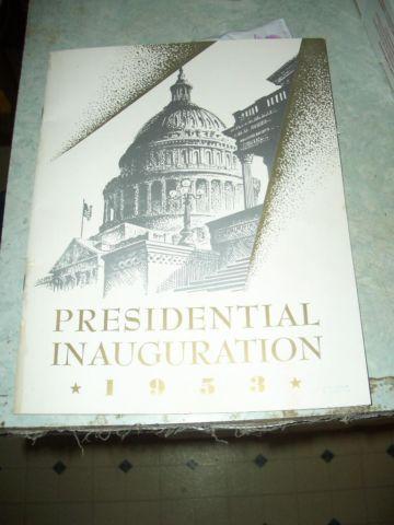 1953 Presidential Program