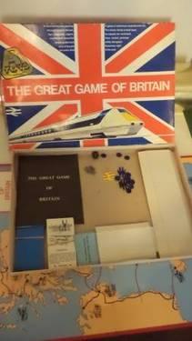 1965 BOOBY TRAP BOARD GAME COMPLETE LIGHT BLUE BOX