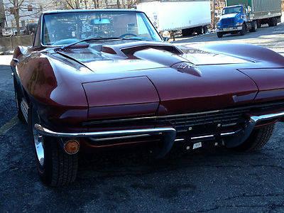 1967 Chevrolet Corvette Convertible- RUNS GREAT; Factory Side Piping