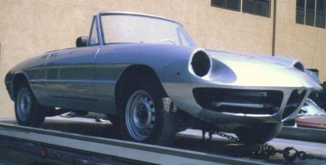 1969 Alfa Romeo Boat Tail Spider - Unfinished Project Car