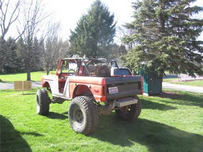 1969 Ford Bronco- 4WD off-road vehicle