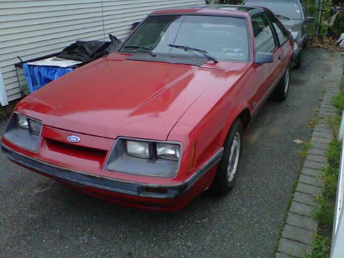1986 Ford Mustang Gt 5 Speed 5.0 PROJECT CAR