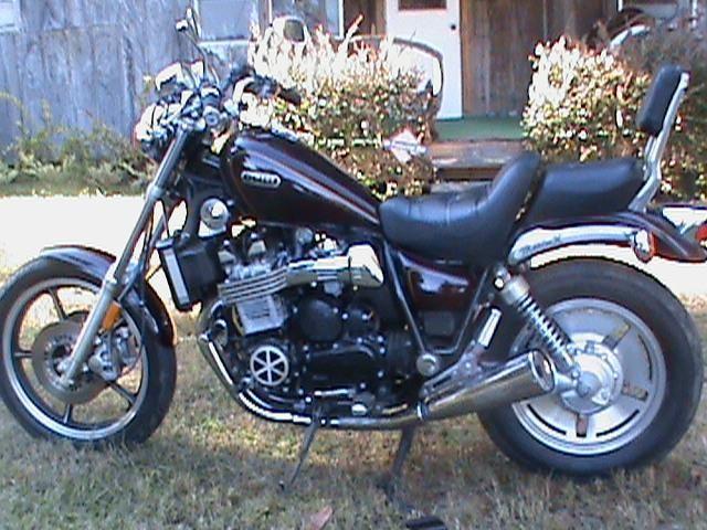 1986 YAMAHA MOTORCYCLE MC 8.3 BLACK - 63,772 MILES