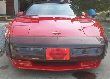 1987 RED Corvette Convertible