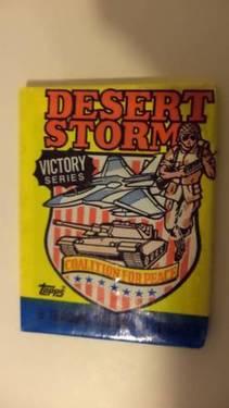 1991 TOPPS DESERT STORM VICTORY SERIES CARDS BRAND NEW PACK