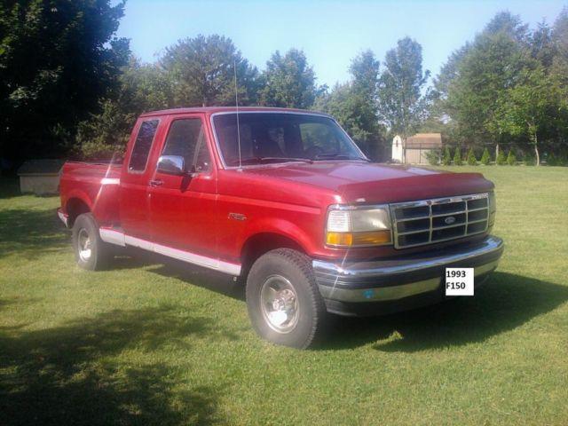 1993 Ford F150 4WD Pickup Good Daily Driver Ford