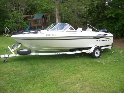 1996 Sunbird 170 Fish and Ski Boat Excellent w/ Extras