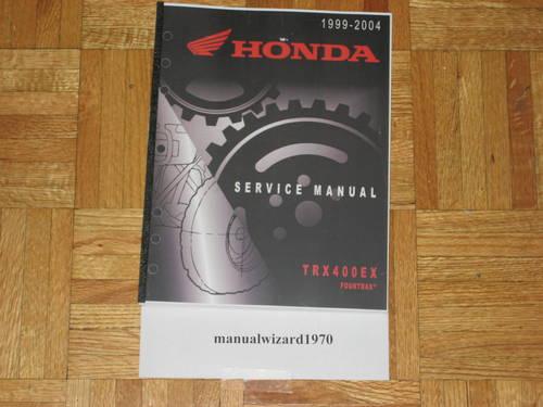 1999-2004 TRX400EX TRX400 TRX 400EX Service Manual Part# 61HN105