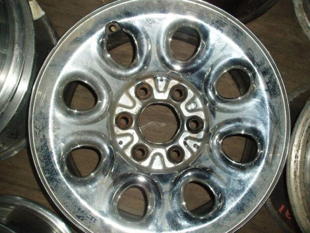 1 CHEVROLET crome wheel 17