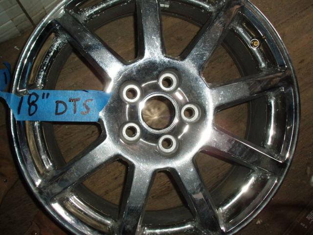 1 CHROME CADILLAC DTS alloy wheel. 2007-2011 9 spoke HOLLNDER 4621