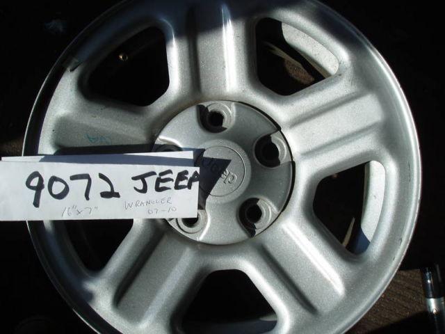 1 JEEP WRANGLER steel wheel Hollander 9072 16