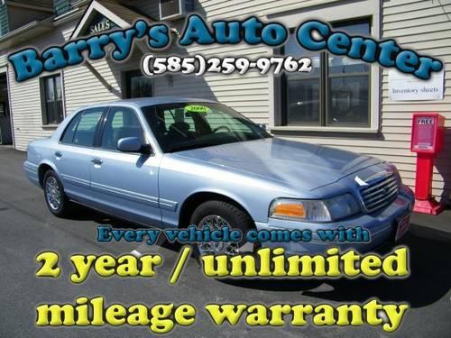 2000 Ford Crown Victoria 70k With 2 Year Warranty!!!