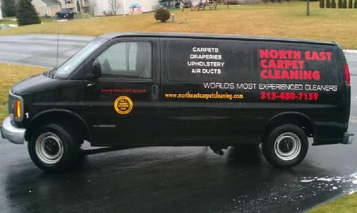 2001 GMC Carpet Van with installed Cleaning Unit