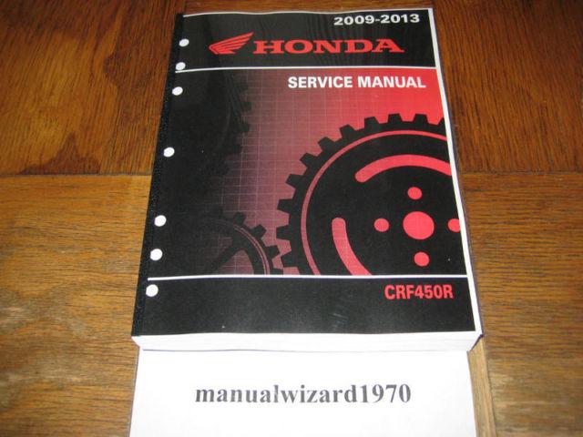 2002-2004 CRF450R CRF450 Service Shop Repair Manual Part# 61MEN02