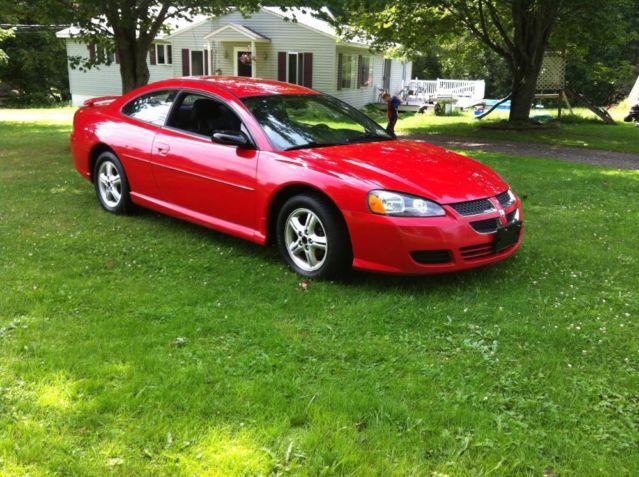 2003 Dodge Stratus red 4 cly
