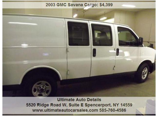 2003 GMC Savana 1500 Cargo Van