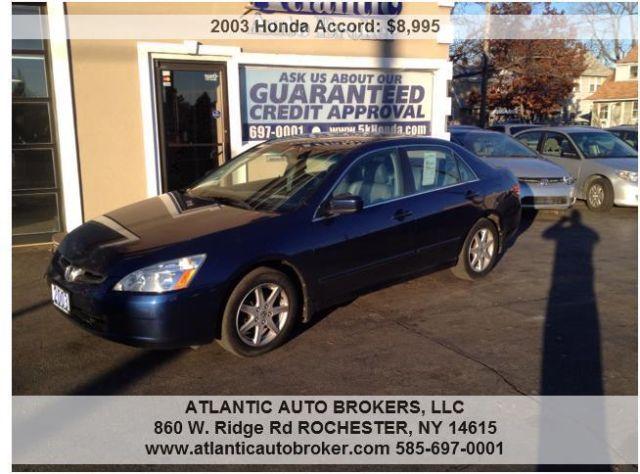 2003 HONDA ACCORD EX-L LOADED, LEATHER, 98,000 MILES, PRICE DROP!!