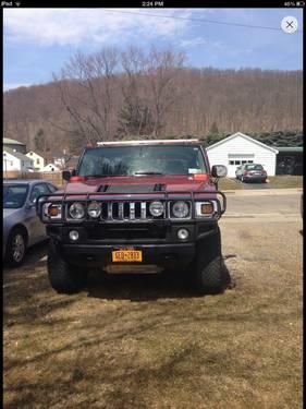2003 HUMMER H2 with 31k miles. Near NEW. TRADES