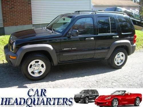 2003 JEEP LIBERTY SPORT 4X4 with a POWER GLASS MOON ROOF