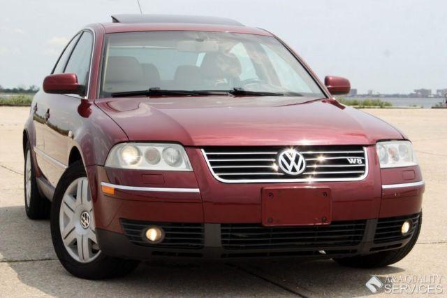 2003 Volkswagen Passat W8 4Motion Leather Sunroof Heated Seats