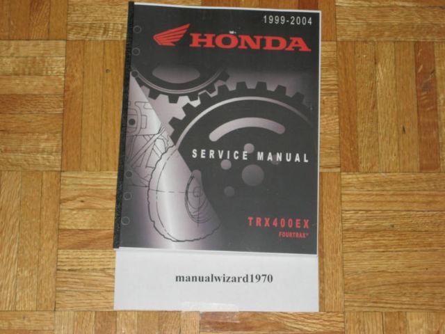 2005-2013 TRX400X TRX400EX TRX 400 Service Manual Part# 61HN156