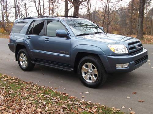 2005 TOYOTA 4RUNNER LIMITED 4WD-SUV-BLUE-EXCELLENT CONDITION