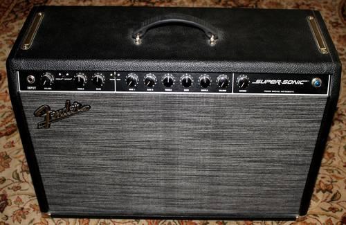 2006 Fender Super-Sonic 112 Tube Amp w/Cover Footswitch