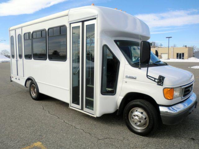 2006 Ford E350 12+2 Wheelchair Shuttle Bus w/ only 52K Miles For Sale!