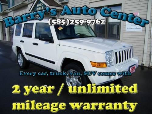2006 Jeep Commander With 2 Year Unlimited Mileage Warranty $203/month
