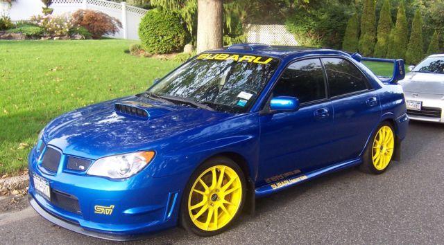 2006 Subaru STI Blue 74,800 miles