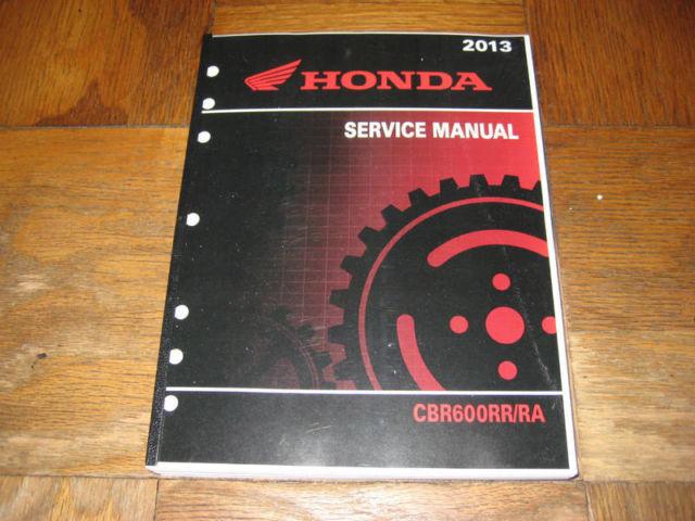 2007-2012 CBR600RR ABS CBR600 CBR 600RR Service Manual Part# 61MFJ05