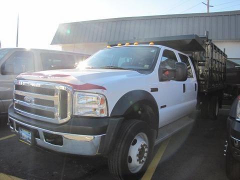 2007 FORD F-550 CHASSIS CAB 4 DOOR CHASSIS TRUCK