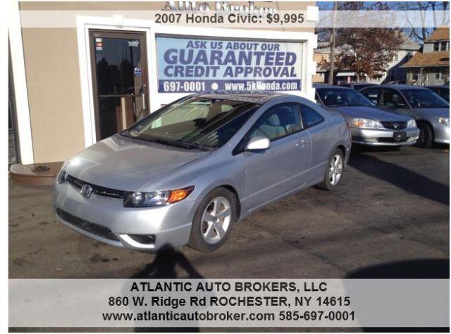 2007 HONDA CIVIC EX Coupe AT - must see, low miles, we finance!