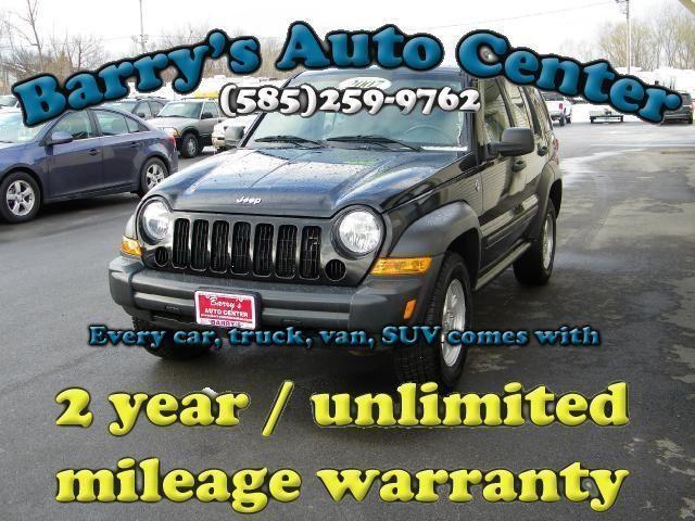 2007 Jeep Liberty Sport 4WD w/ 2yr Unlimited Mileage Warranty $184/mo!