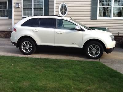 2007 LINCOLN MKX WHITE CHOCOLATE ULTIMATE EDITION LOADED LOW MILES
