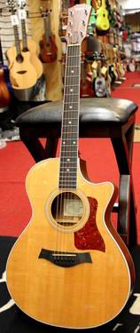 2007 Taylor 412CE Solid Wood Acoustic Electric Guitar Mint with Case