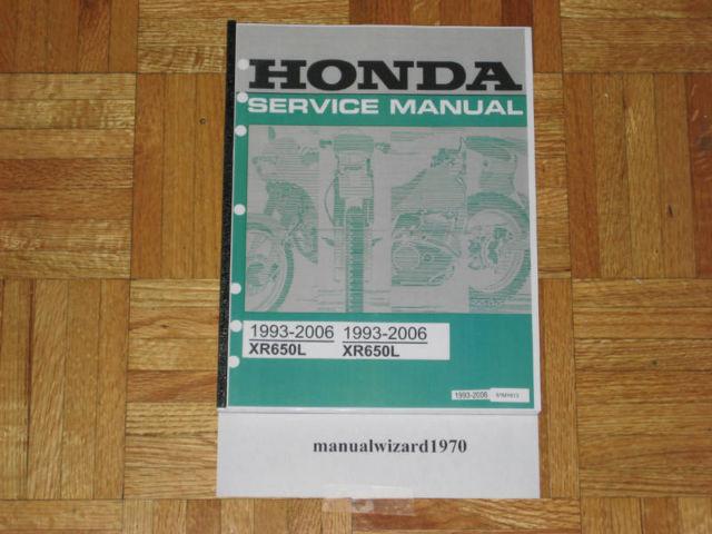 2008-2013 XR650L XR650 XR 650 Service Shop Repair Manual Part# 61MY652
