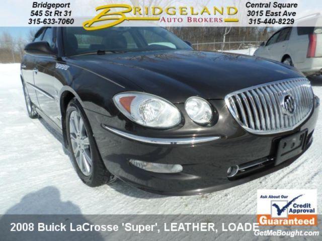 2008 Buick LaCrosse CXL V8 LEATHER MOON ROOF. ONLY 74 K UNLIKE THE RES