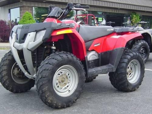 2008 Polaris Sportsman 400 H.O. - Indy Red- 67 Hours