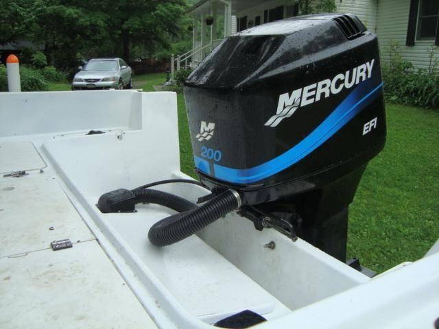 200 Hp Mercury EFI Fuel injected Outboard Engine