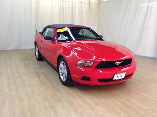 2010 Ford Mustang Convertible 2dr Conv V6