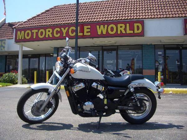 2010 Honda Shadow RS 750 White Only 4k Miles!